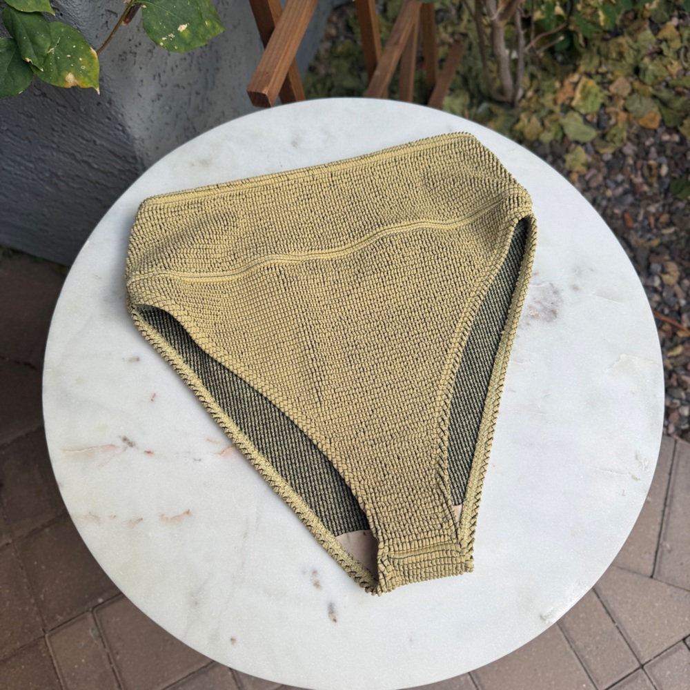 Beach Riot Ritzy Highway High Waisted Bikini Bottom - Picture 2 of 5